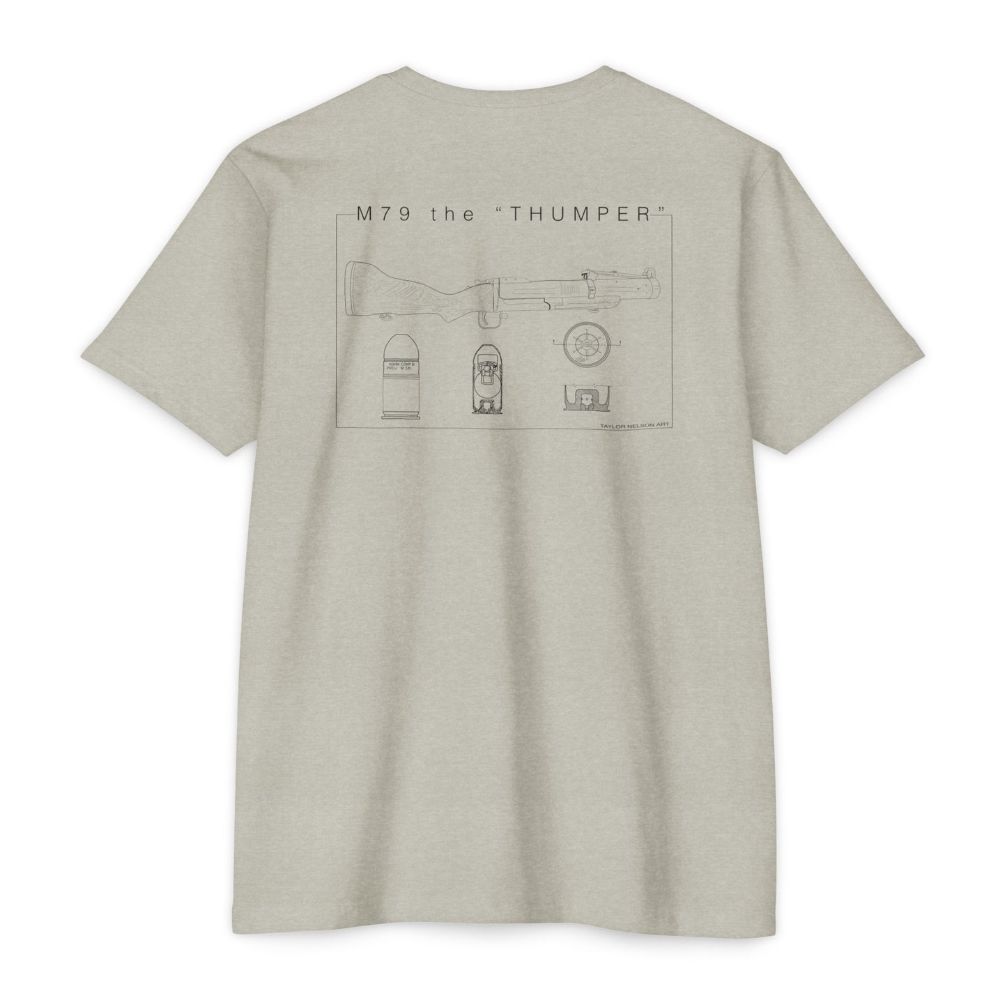 M79 the “Thumper” grenade launcher - Jersey T-shirt