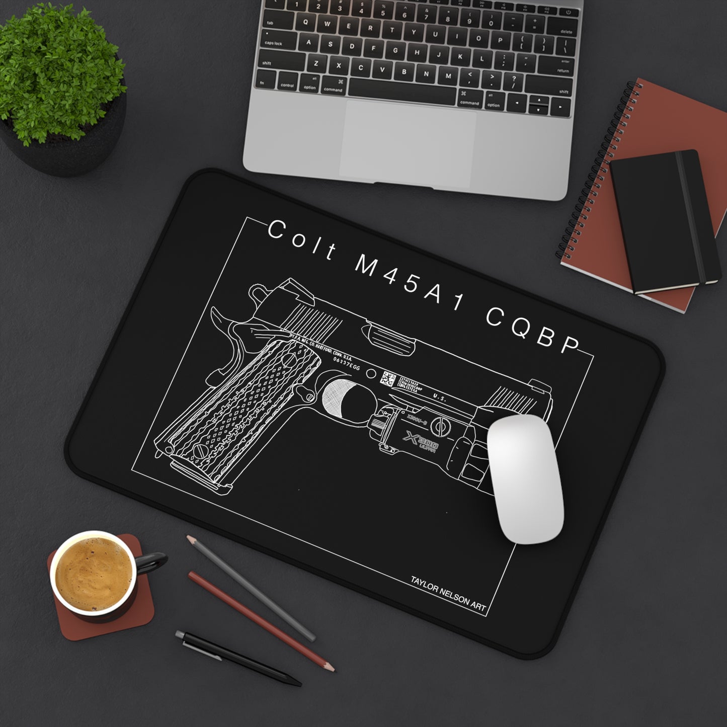 Colt M45A1 CQBP - Desk Mat