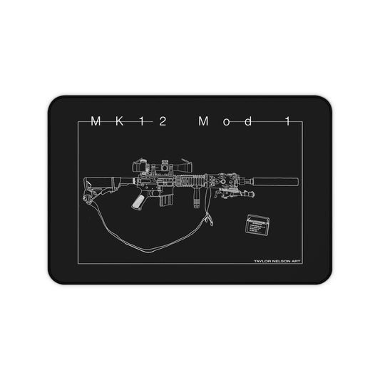 "As Issued" Mk12 Mod 1 - Desk Mat