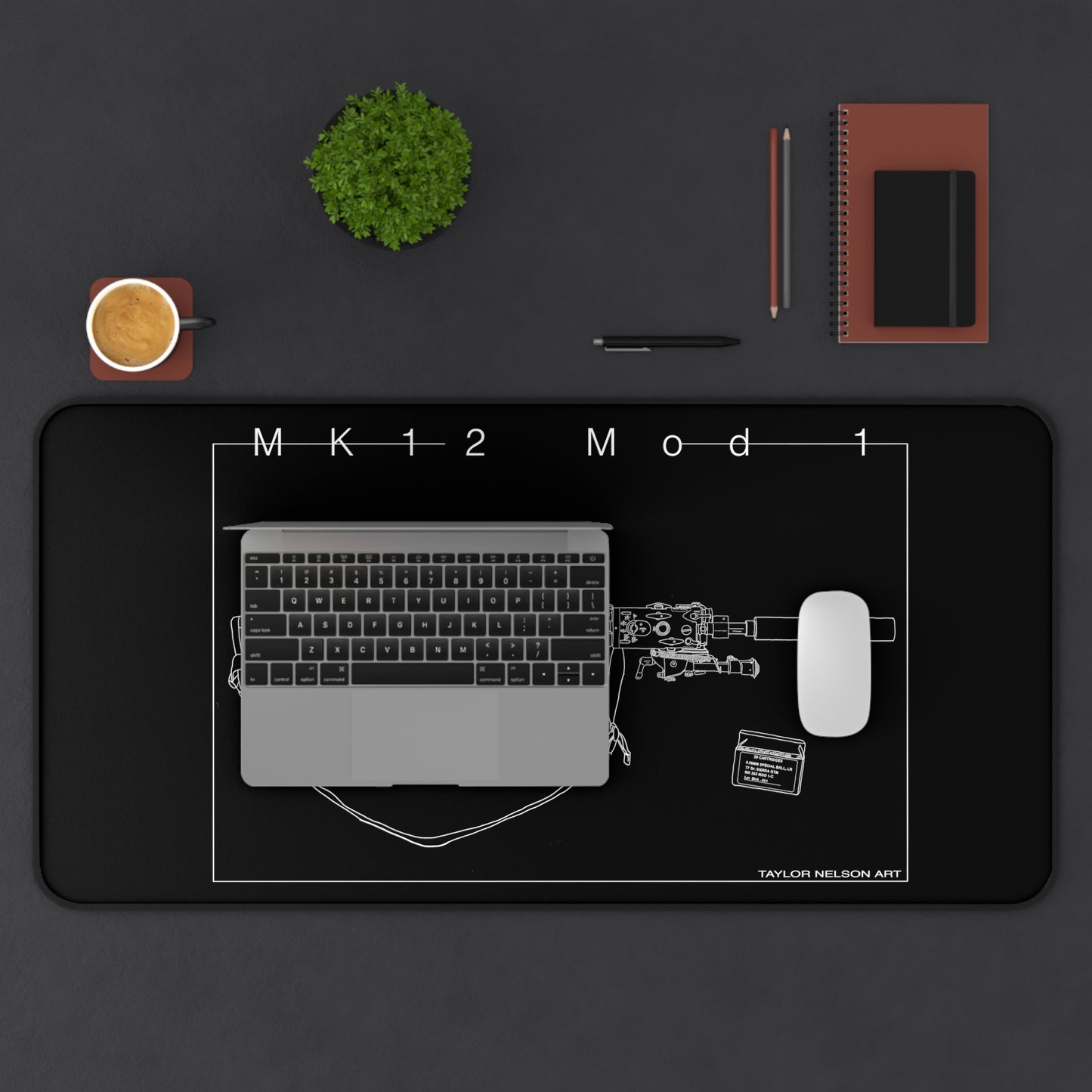 "As Issued" Mk12 Mod 1 - Desk Mat