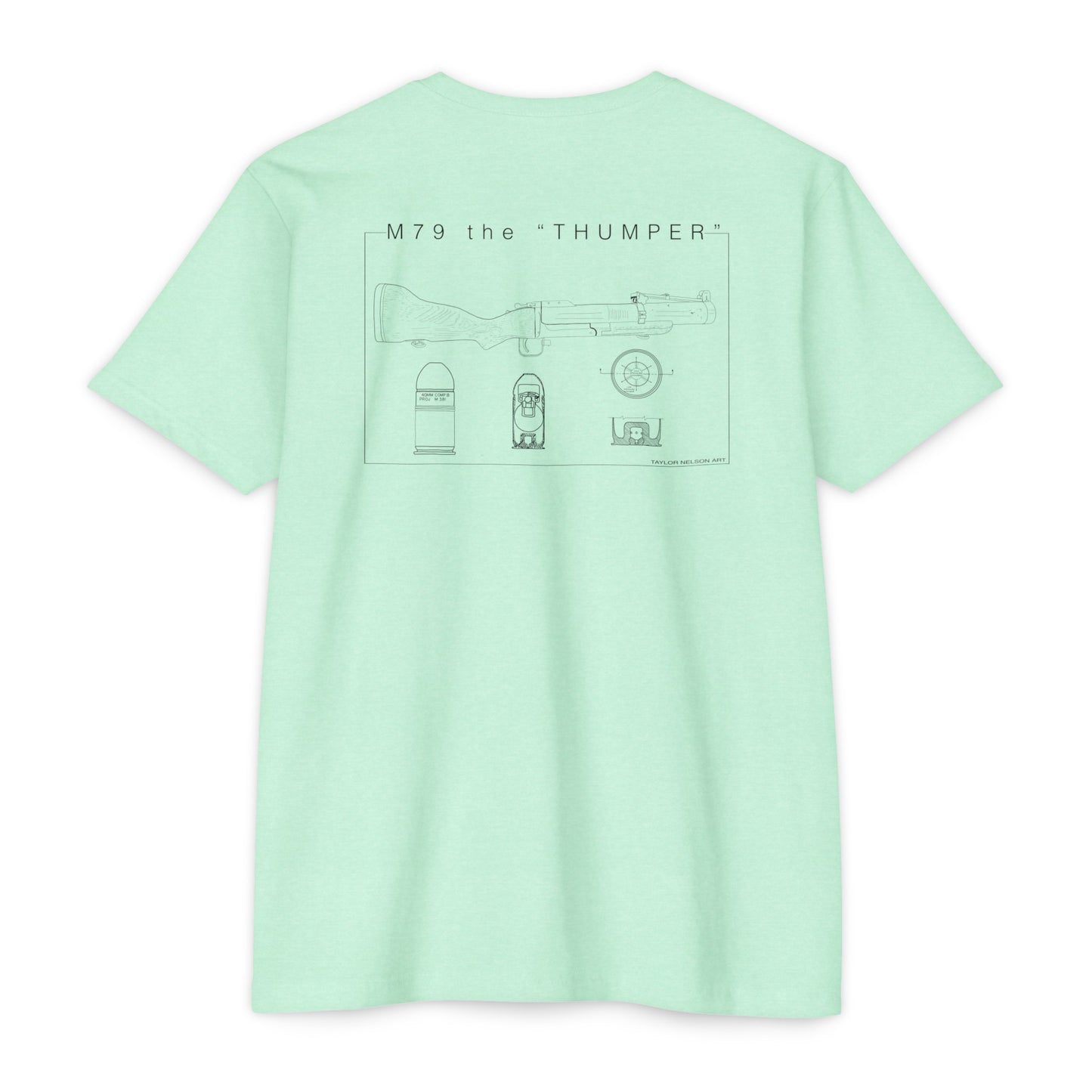 M79 the “Thumper” grenade launcher - Jersey T-shirt