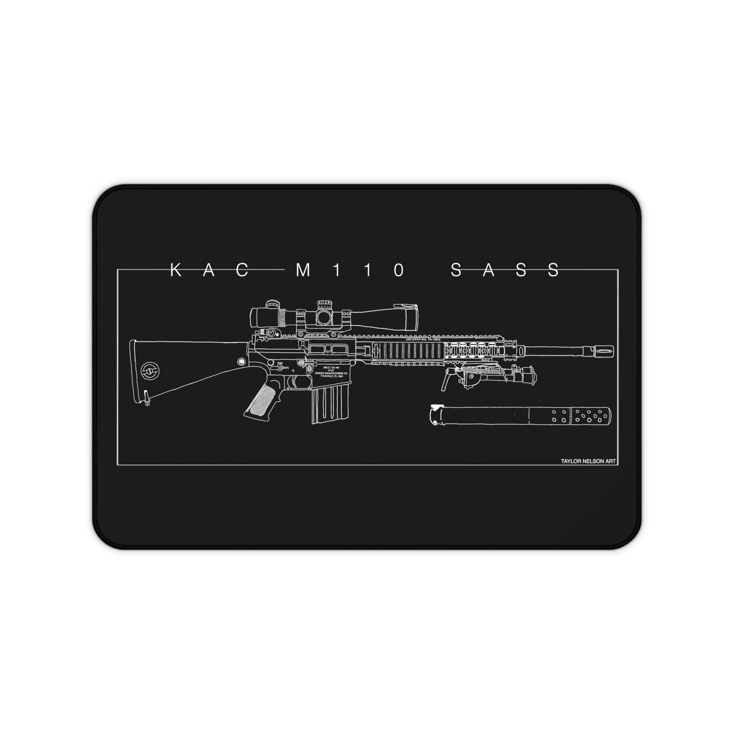 KAC M110 SASS - Desk Mat