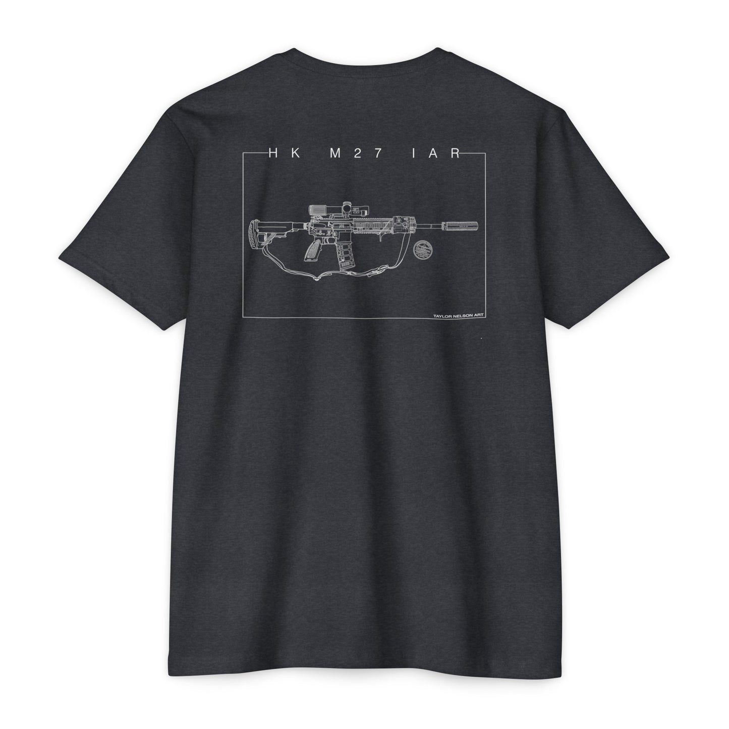 USMC HK M27 Infantry Automatic Rifle - Jersey T-shirt