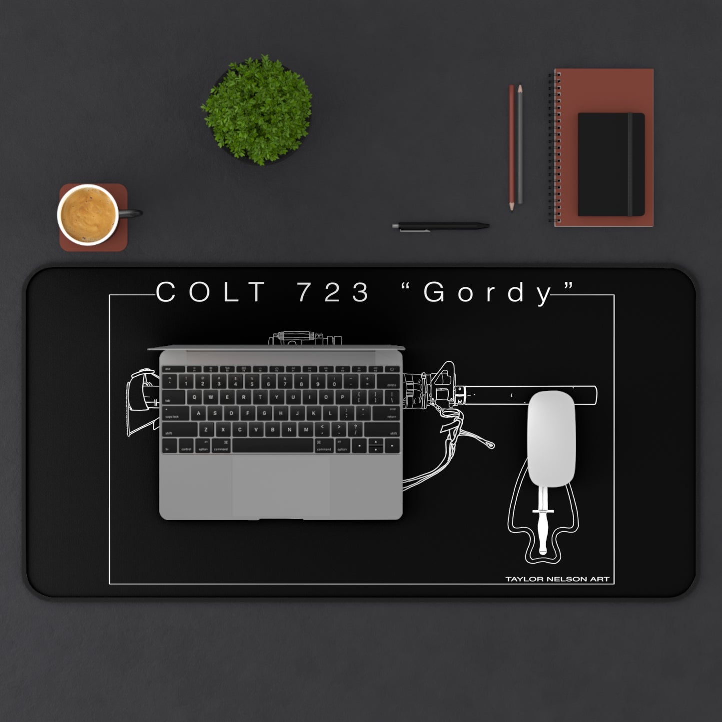 Colt 723 "Gordy" - Desk Mat