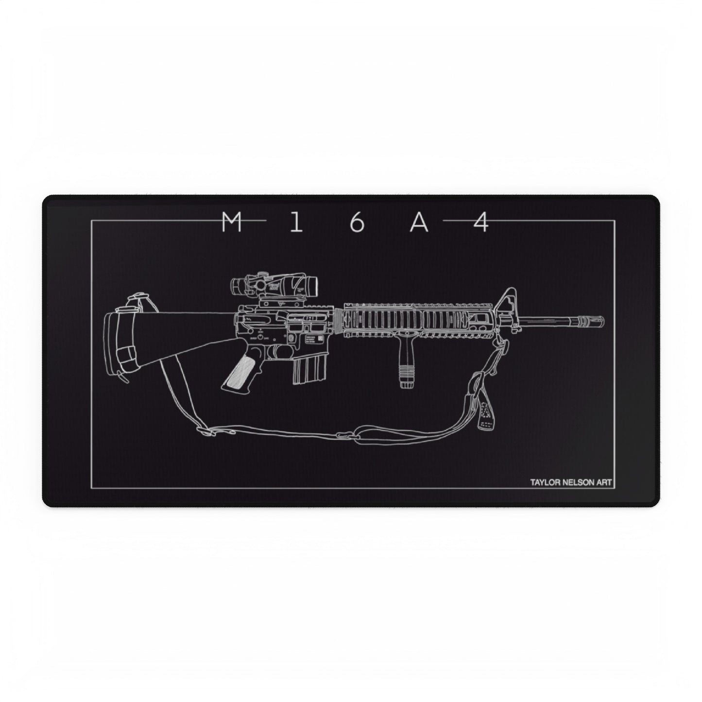 M16A4 Desk Mats