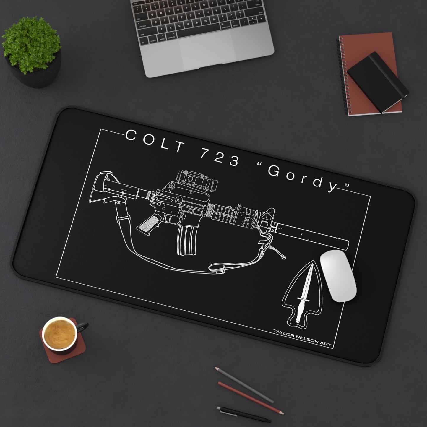 Colt 723 "Gordy" - Desk Mat