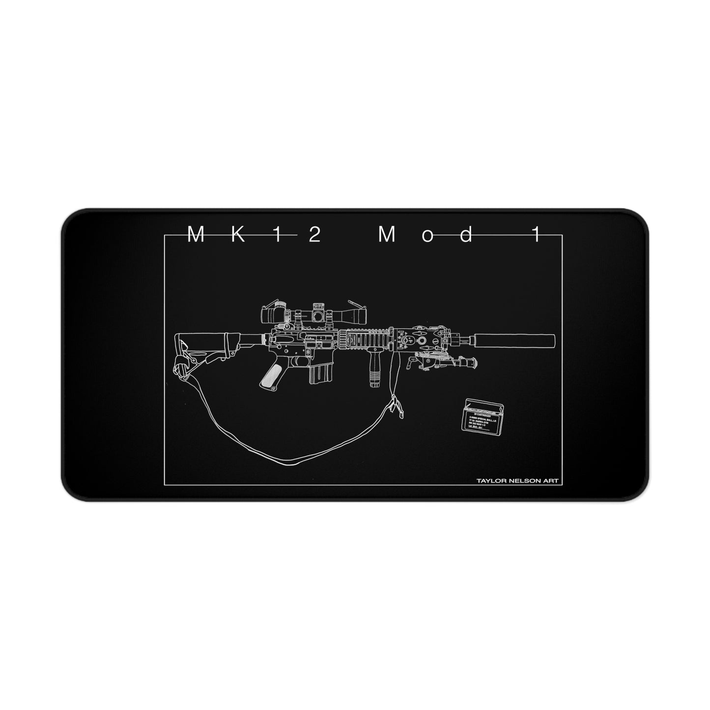 "As Issued" Mk12 Mod 1 - Desk Mat