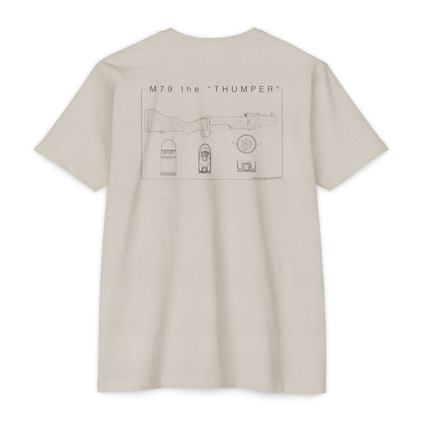 M79 the “Thumper” grenade launcher - Jersey T-shirt