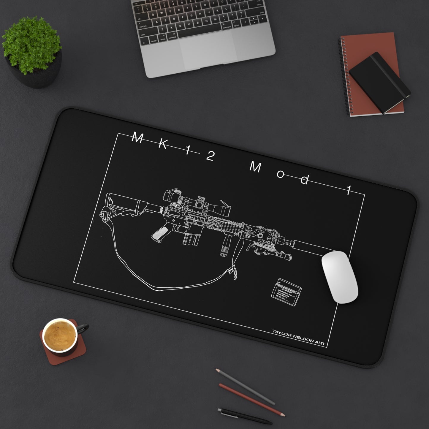 "As Issued" Mk12 Mod 1 - Desk Mat