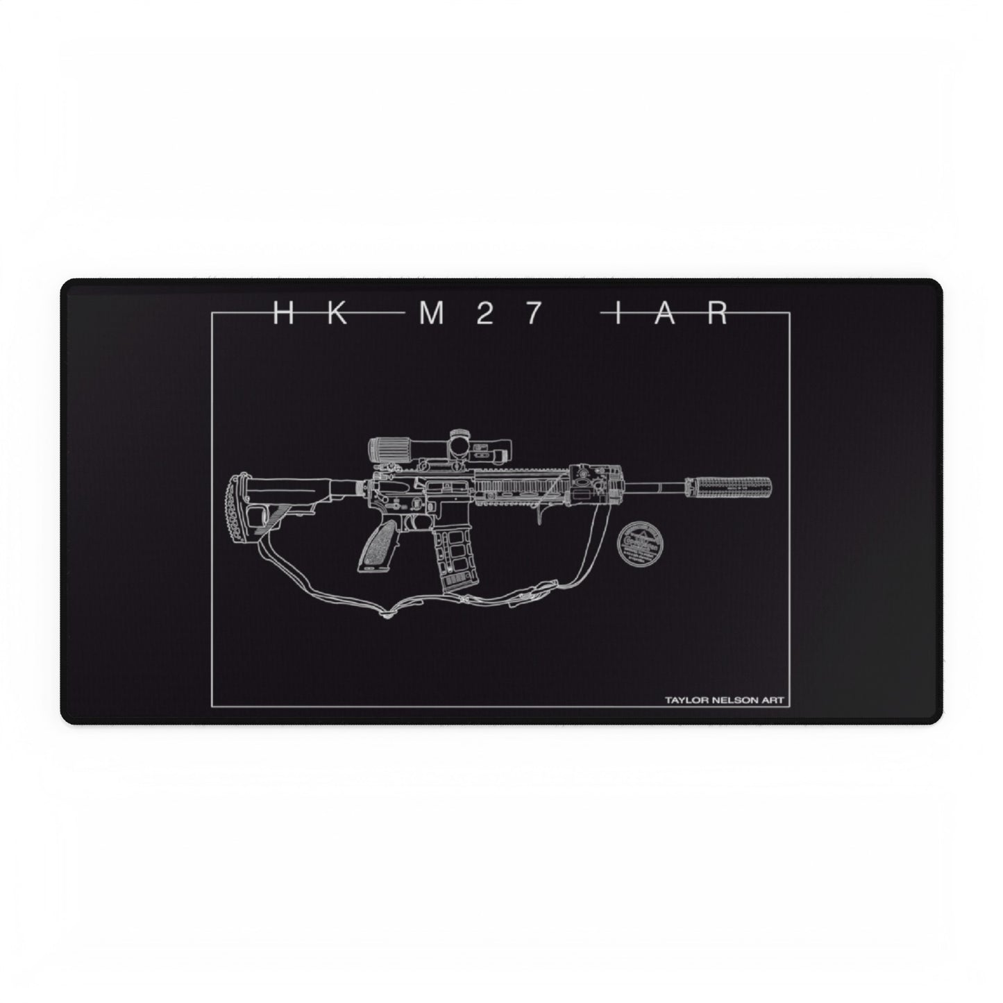 HK M27 IAR Desk Mats