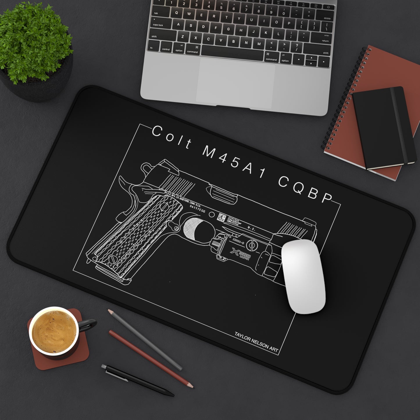 Colt M45A1 CQBP - Desk Mat