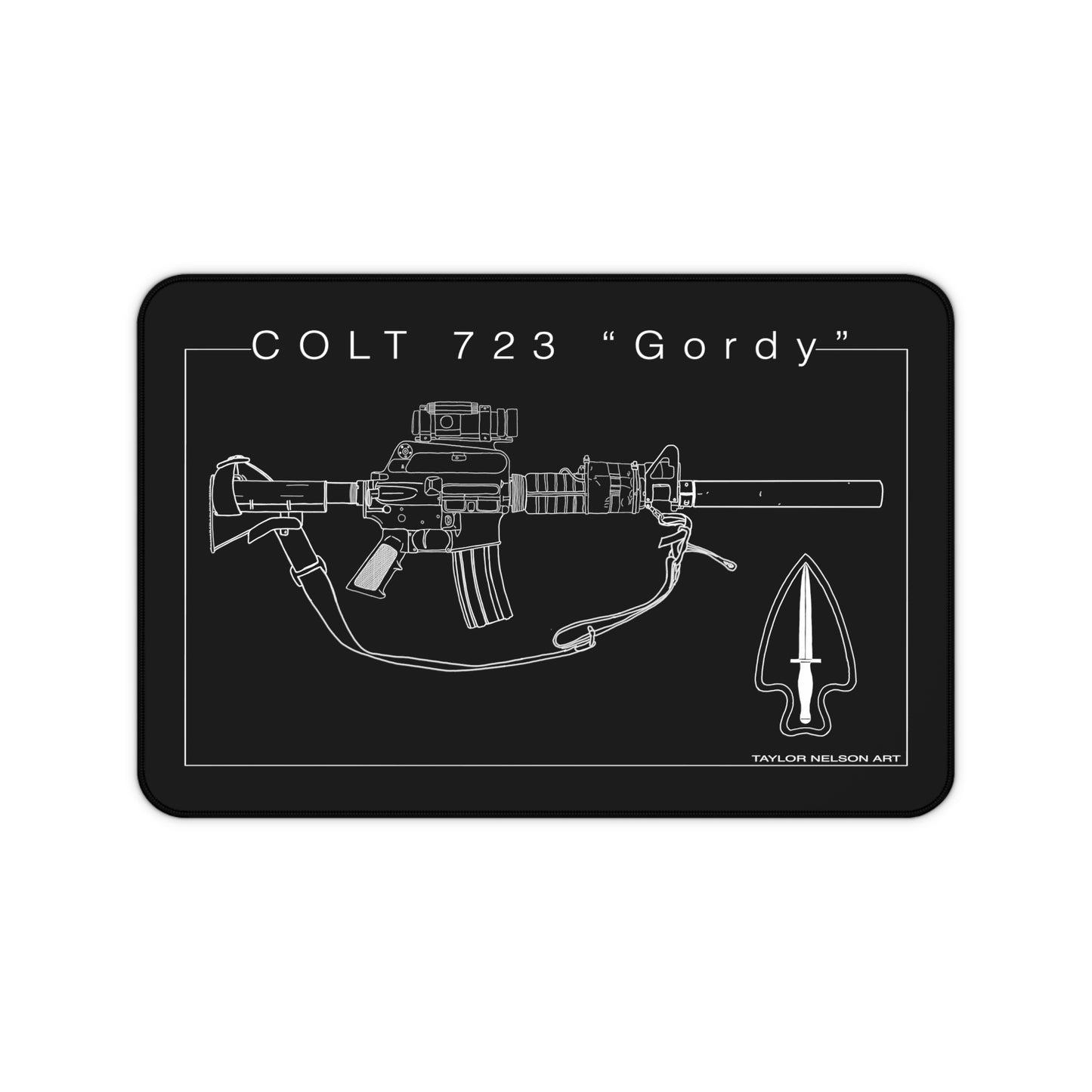 Colt 723 "Gordy" - Desk Mat