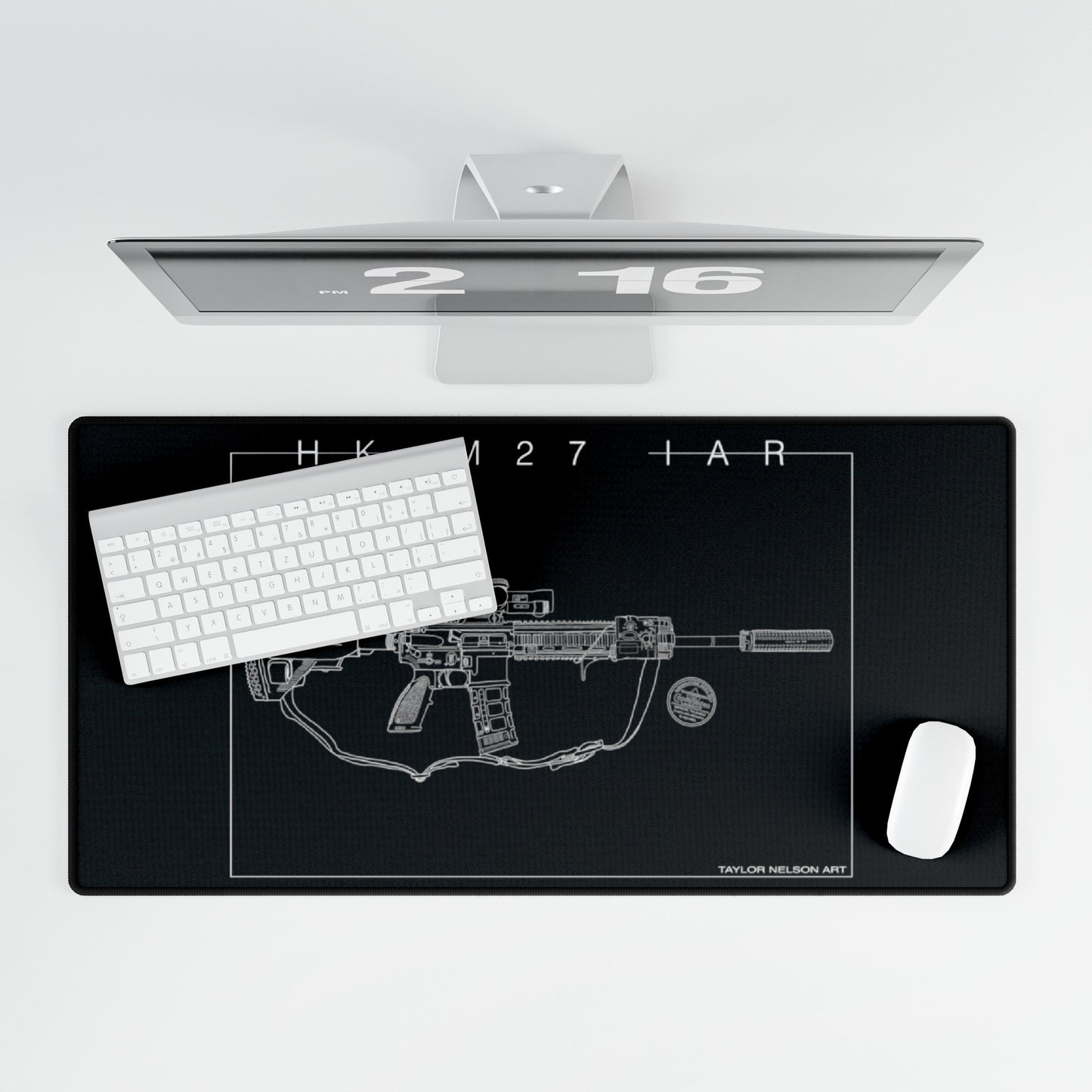 HK M27 IAR Desk Mats