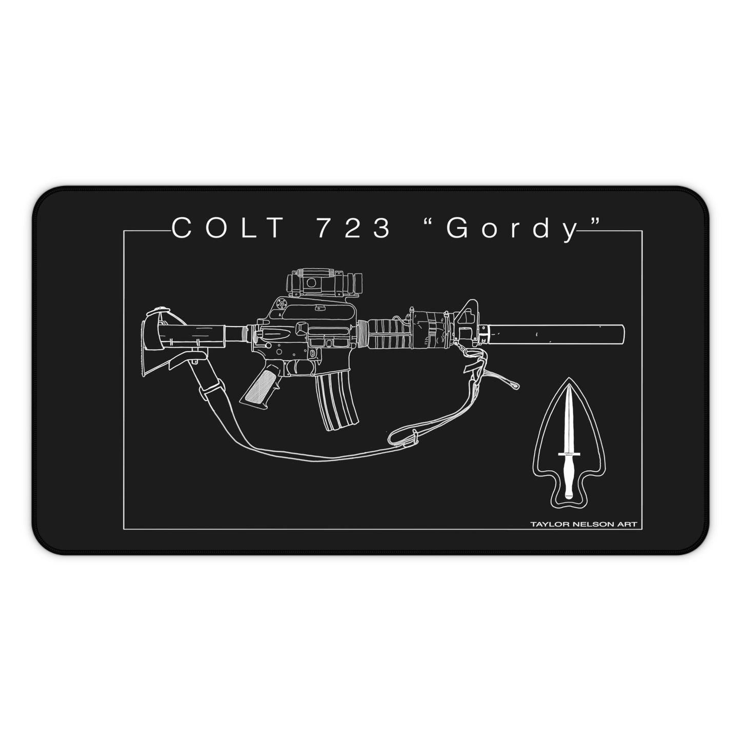 Colt 723 "Gordy" - Desk Mat